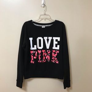 Vs-Love PINK Crewneck sweatshirt!